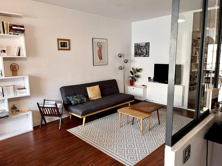 Paris : Appartement Familial Avec Parking Prive Клиши Экстерьер фото